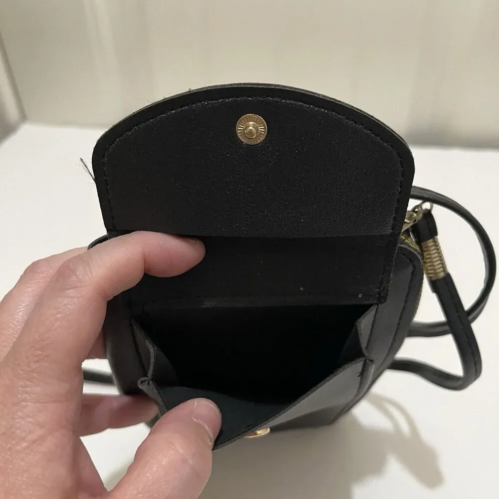 Forever Lovely Design for Madley Clutch Cell Phone Wallet Crossbody Purse Black